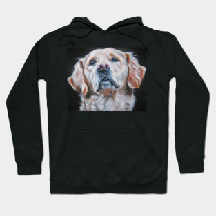 Golden Retriever Fine Art Painting Hoodie